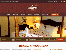Tablet Screenshot of midori-cusco.com
